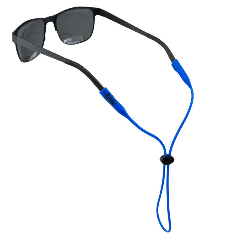 Cablz Silicone Eyewear Retainer | Waterproof Eyewear Retainer Strap, 16 in (Blue) - Image 1